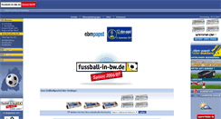 Desktop Screenshot of 200607.fussball-in-bw.de