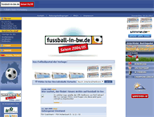 Tablet Screenshot of 200405.fussball-in-bw.de